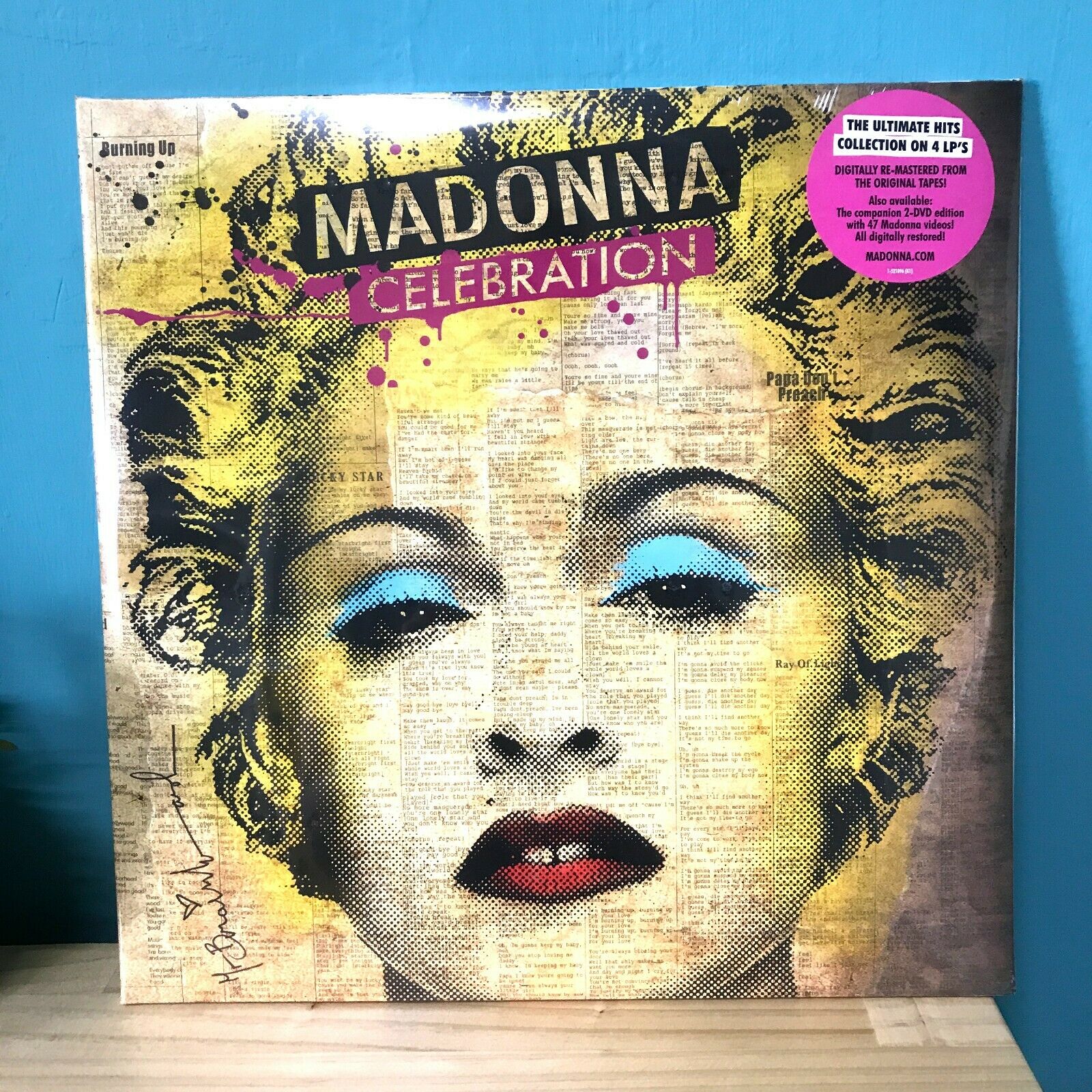 Madonna Celebration 4 Vinyl Lp Greatest Hits Sealed Brand New 2009 Warner