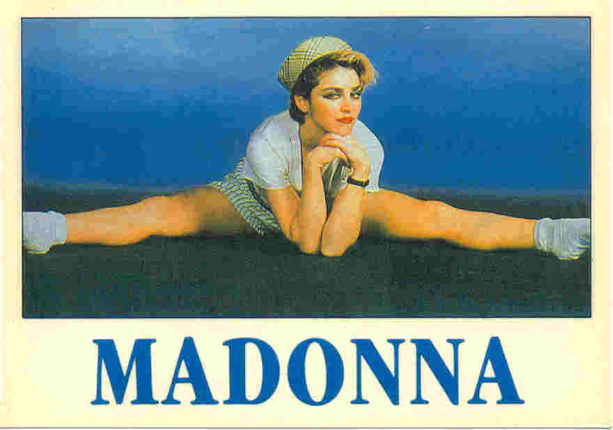 Madonna Postcard - Hat