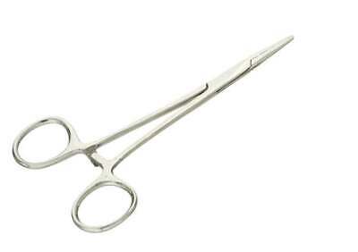 2-pack 5" Straight Hemostat Forceps Locking Clamps Stainless Steel Surgical Tool