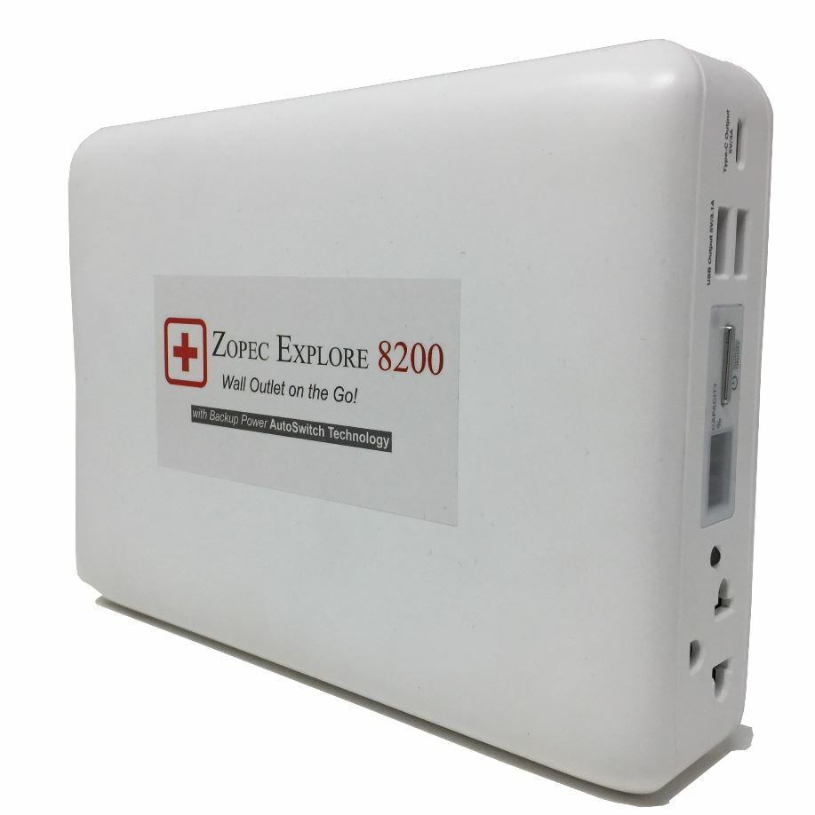 Zopec Explore 8200 Universal Travel Cpap Battery (up To 4 Nights). Only 3.5 Lbs!