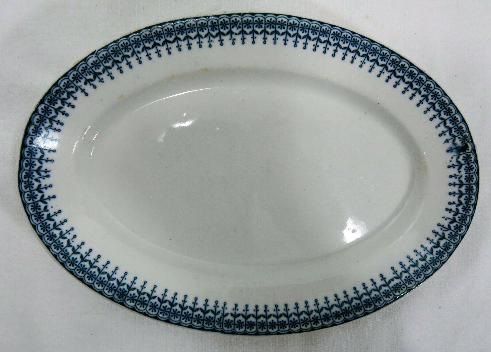 Vintage O.p. Co. Syracuse China Restaurant Ware Serving Oval Dish 8" Long