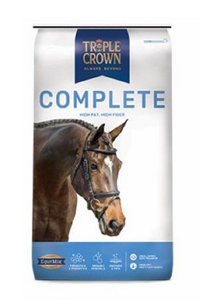 Triple Crown 3004454-506 Animal Supplies 50 Pounds Complete Textured Horse Feed