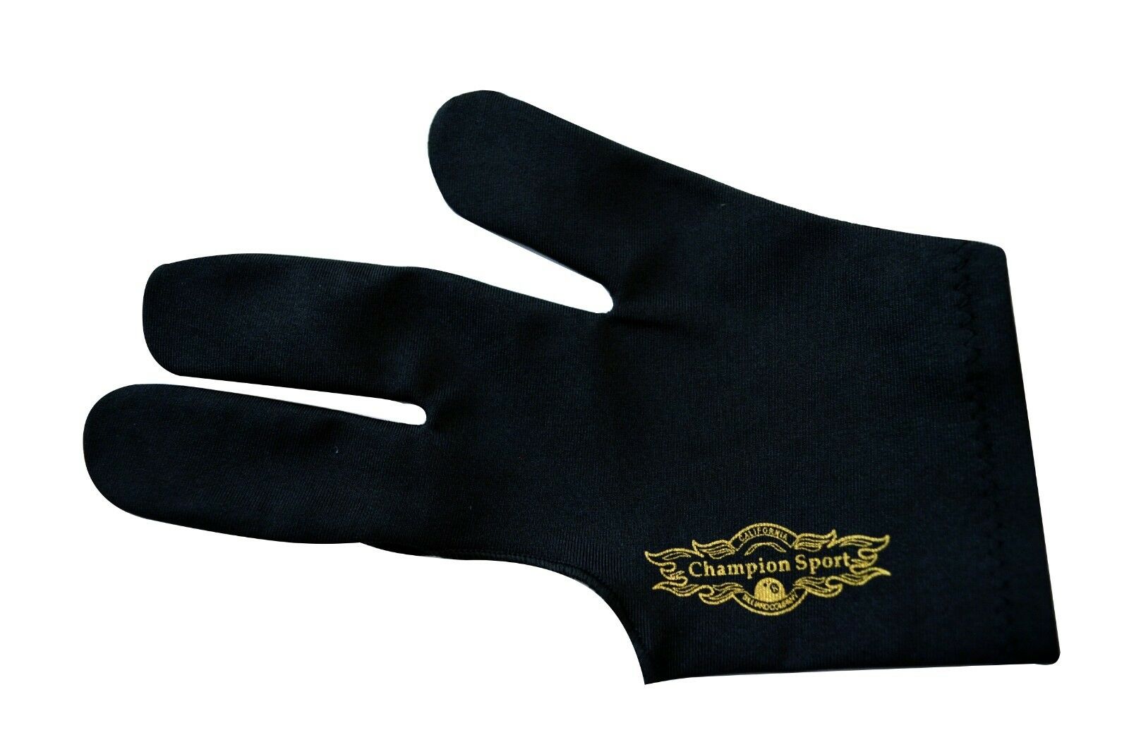 Brand New Black Xl Champion Pool Cue Glove For Stick, Free Shipping