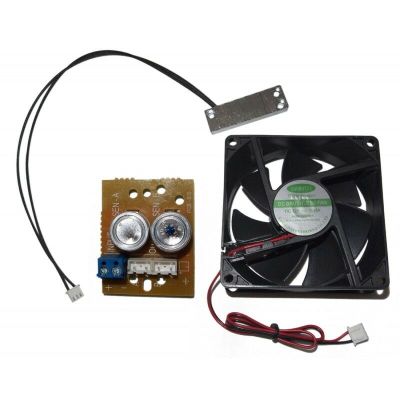 12v Dc Heater Blower Cooler Fan Kit Spare Parts For Cctv Security Camera Housing