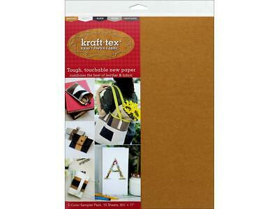 C T Publishing Ctp20360  C T Kraft-tex Paper Fabric Sampler Pack Astd 10pc