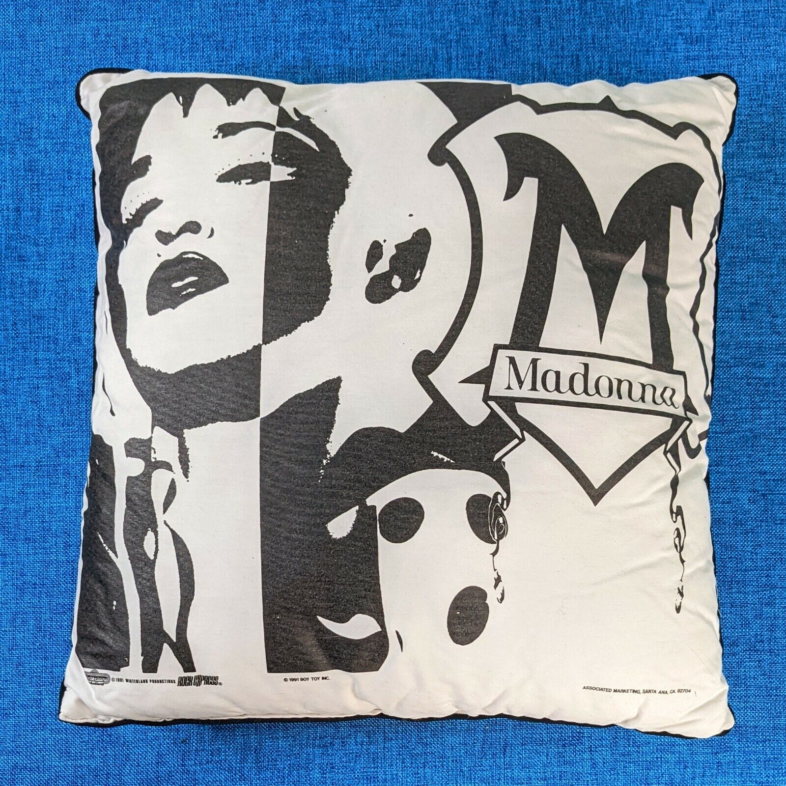 Madonna Immaculate Collection Promo Pillow Rare  Boy Toy 1991 Rare Icon Fan Club