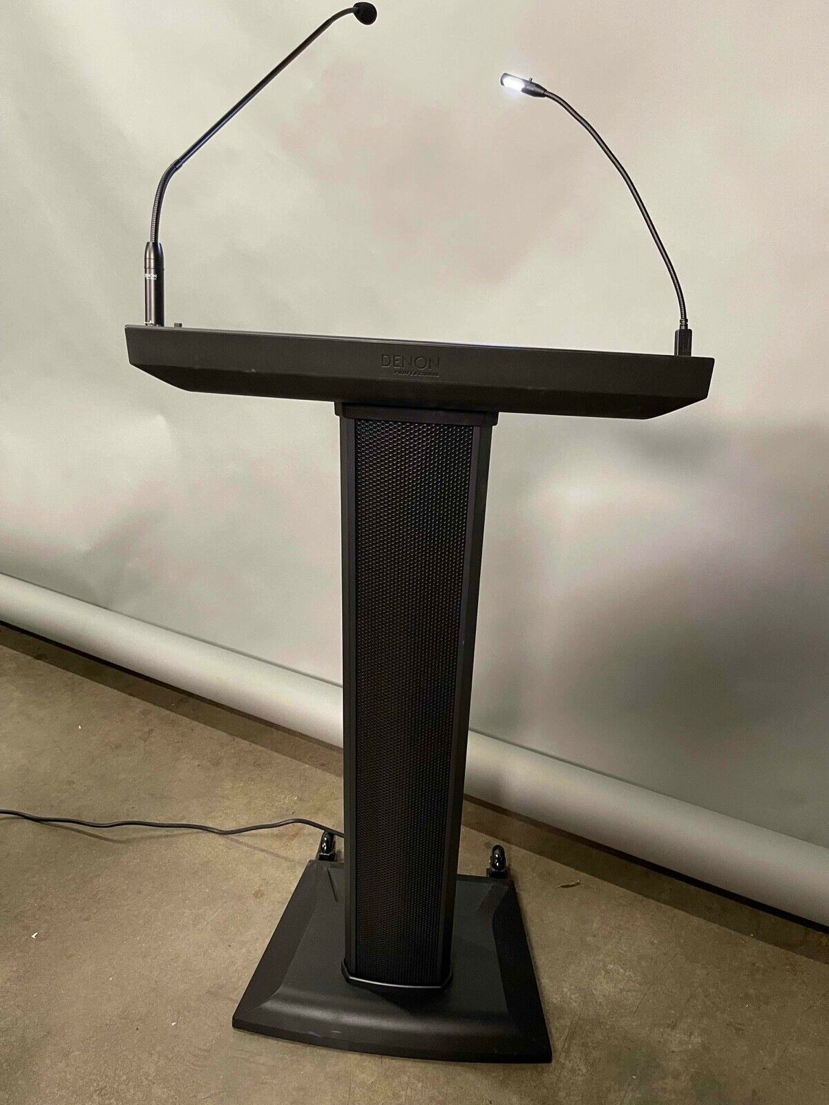 Denon Professional Lectern With Active Speaker Array- Black