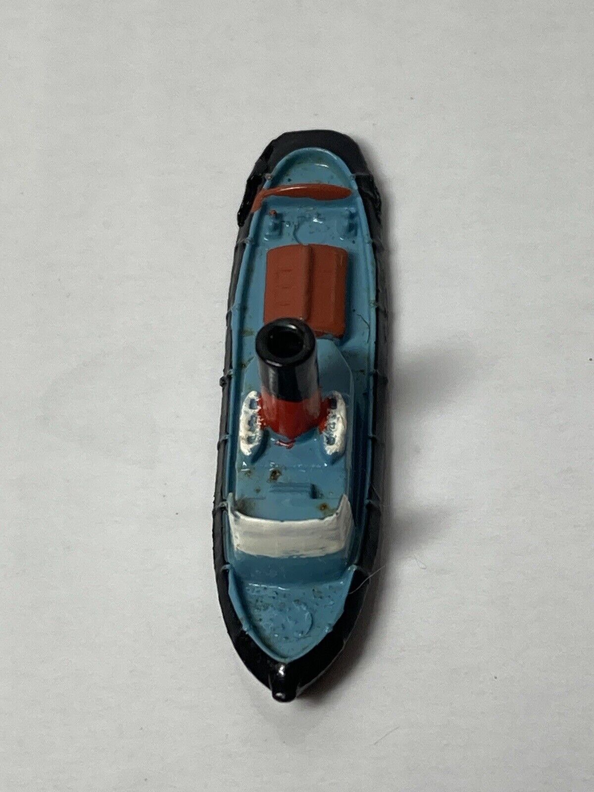 Tri-ang Ships Minic Tug M731 1:1200 Scale Rare Early Red Hollow Funnel Version
